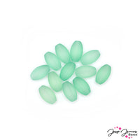 Beads By The Dozen in Frosted Seafoam