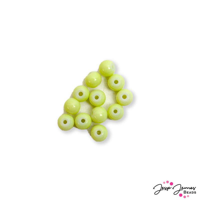 Beads by The Dozen In Touch of Lime