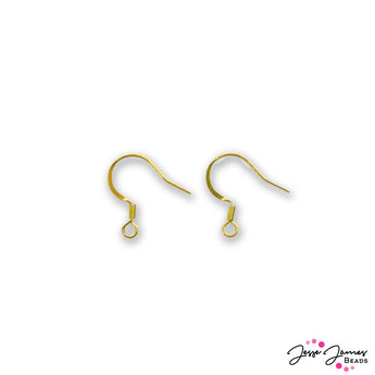 Summer Camp Gold Earwires 