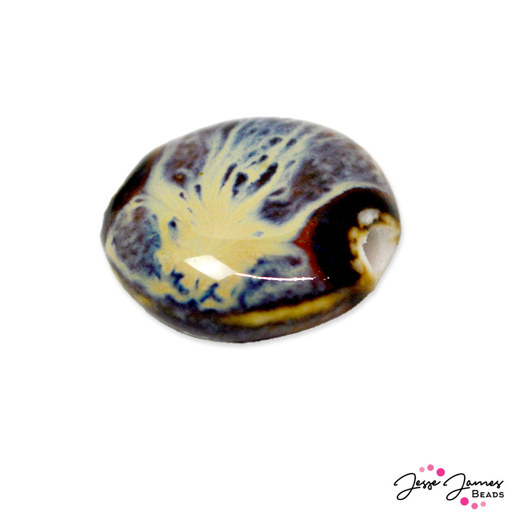 Moonburst Large Hole Focal Bead