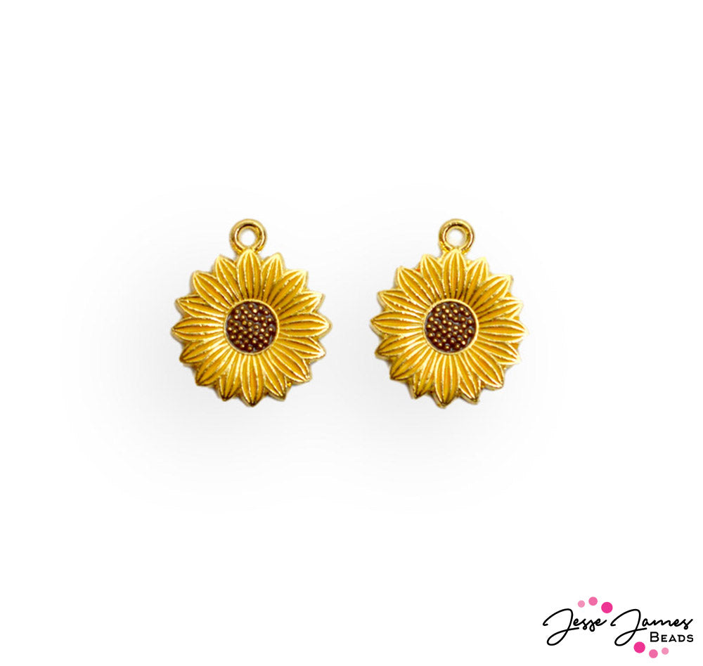 JJB Sunny Blooms Charm Pair