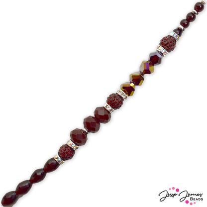 Glass Bead Strand for Jewelry Making - Jesse James Beads