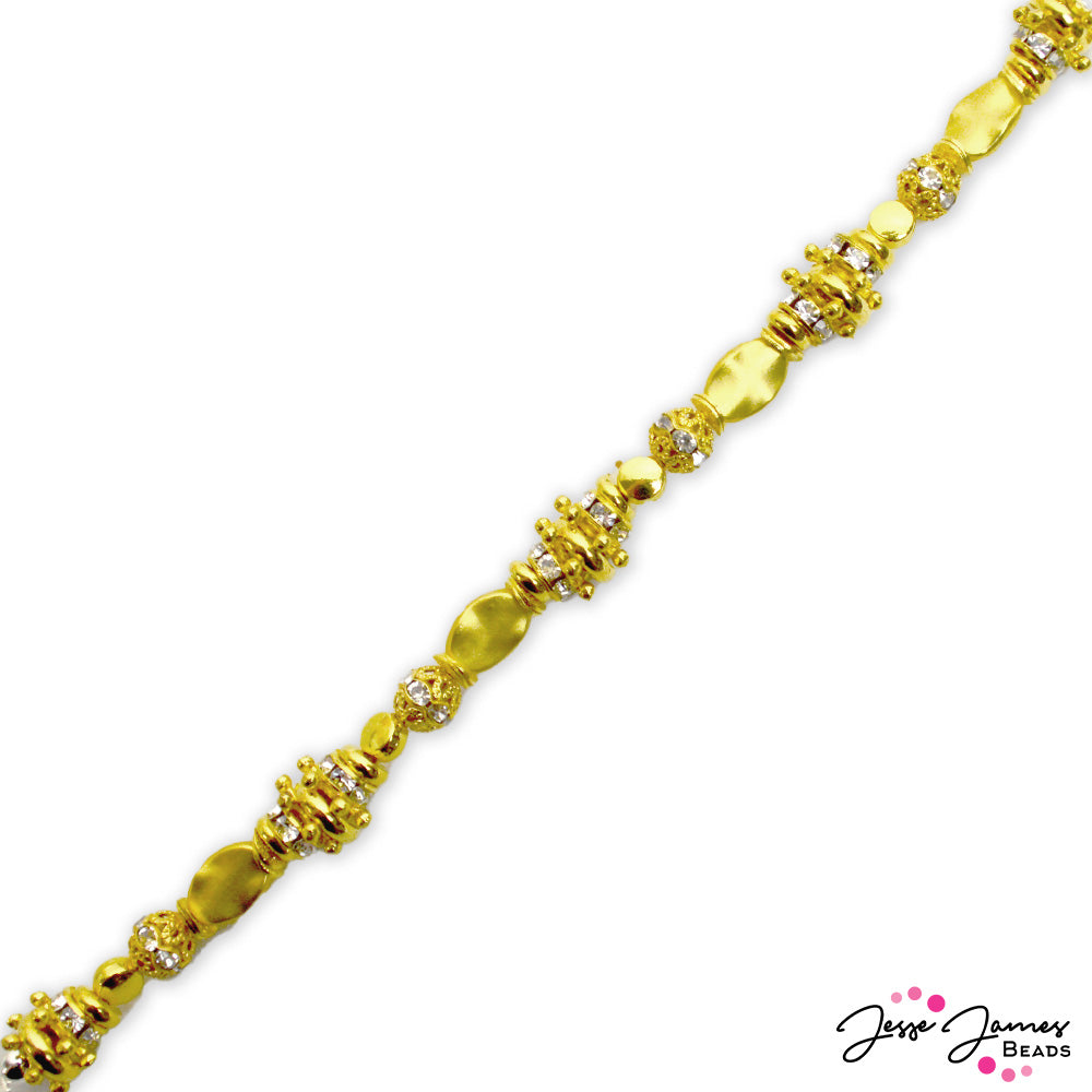 Glass Bead Strand for Jewelry Making - Jesse James Beads