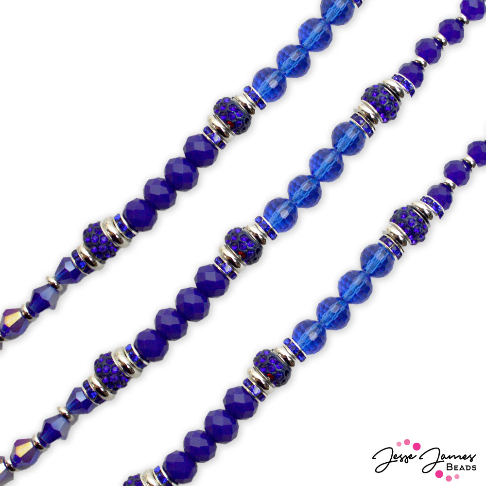 Color Classics Bead Strand in Royal Blue