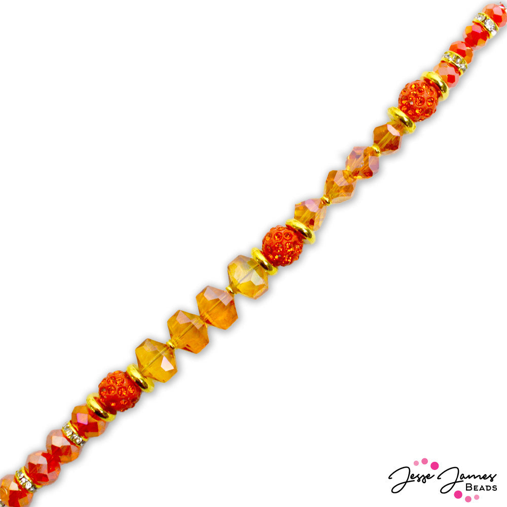 Glass Bead Strand for Jewelry Making - Jesse James Beads