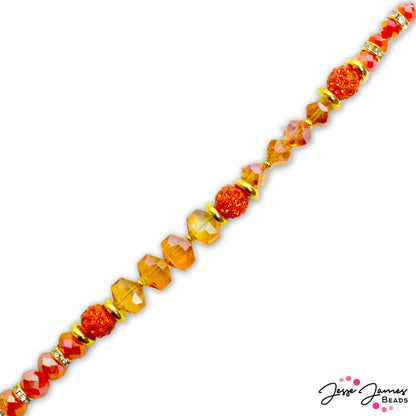 Glass Bead Strand for Jewelry Making - Jesse James Beads