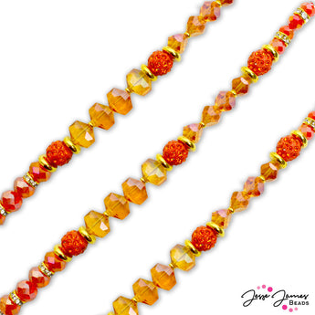 Color Classics Bead Strand in Sunburst Orange