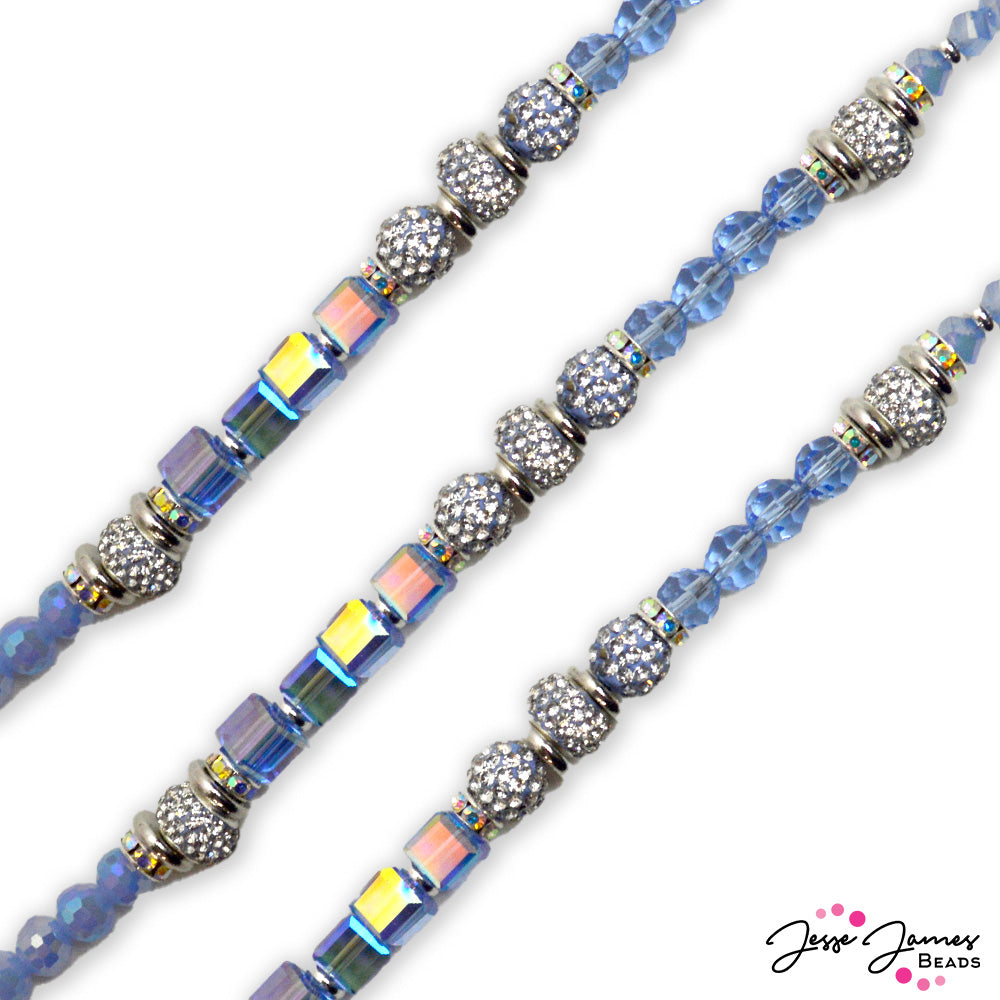Color Classics Bead Strand in Pastel Skylark