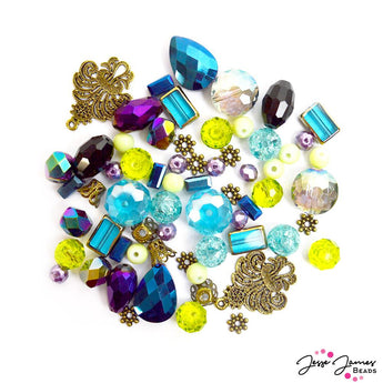 Color Trends Bead Mix in Peacock