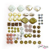 Sage Color Trends bead mix by Jesse James Beads features Faceted Glass beads, custom metal beads, and more.