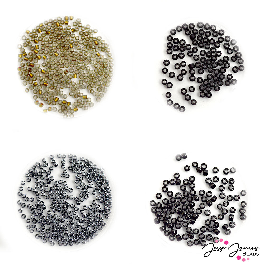 Color Trends Seed Bead Set in Gatsby