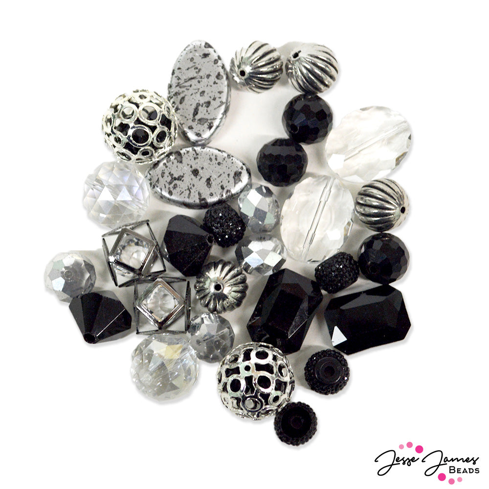 Designed By Me Bead Mix in Black - Jesse James Beads