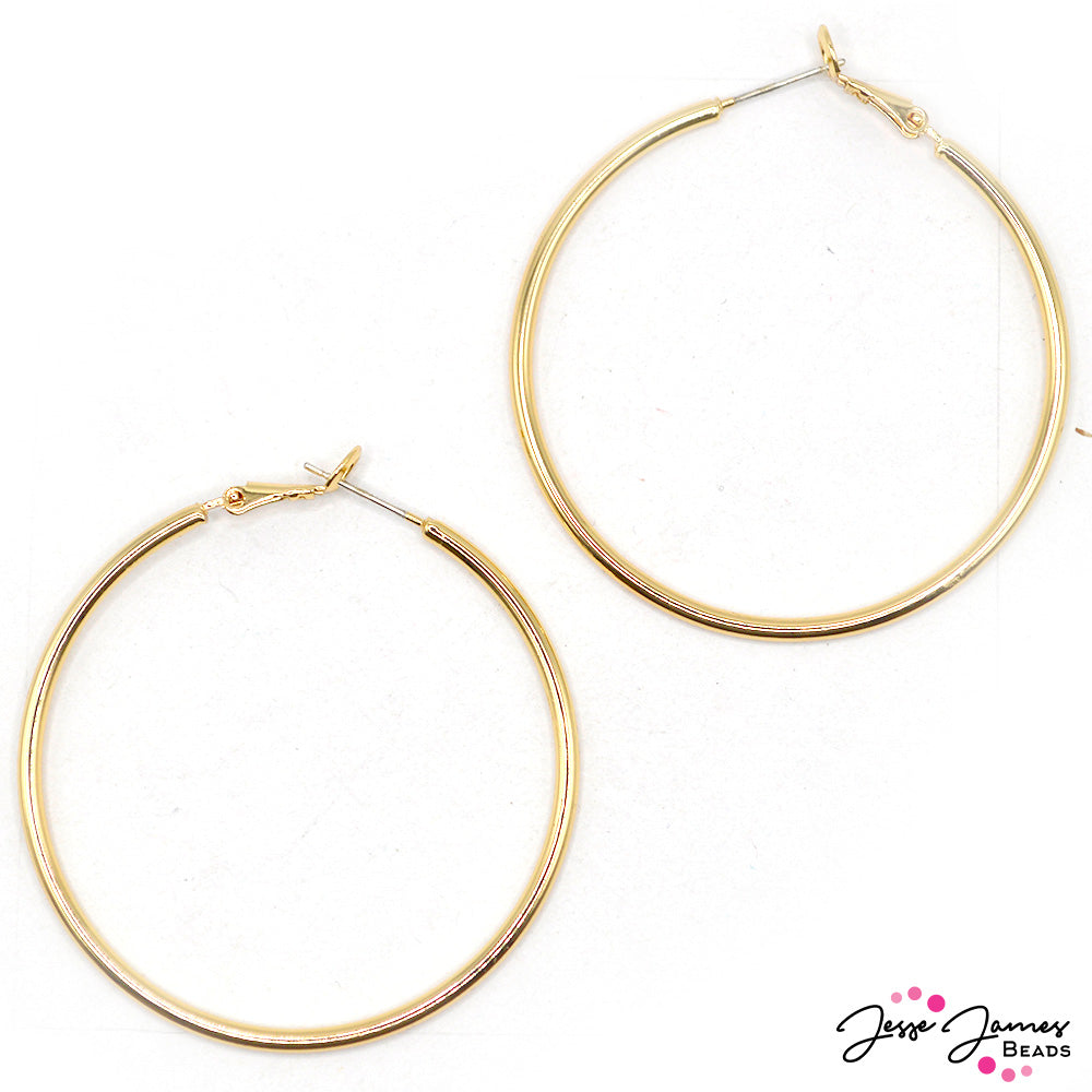 Classic Hoop Earring Blanks