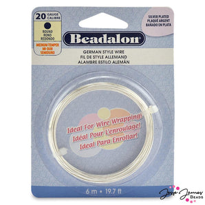 German Style Wire 20 Gauge Silver