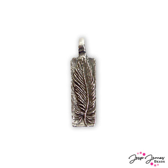 Green Girl Studios Feather Be True Pendant