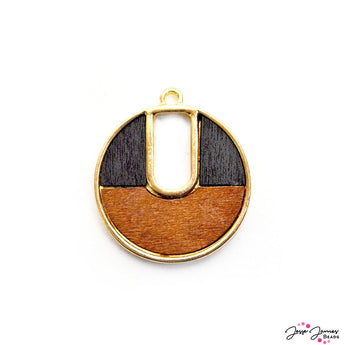 Heart of Earth Mixed Media Pendant