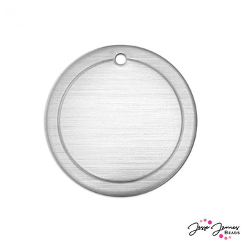 Impress Art Border Circle Set in Aluminum