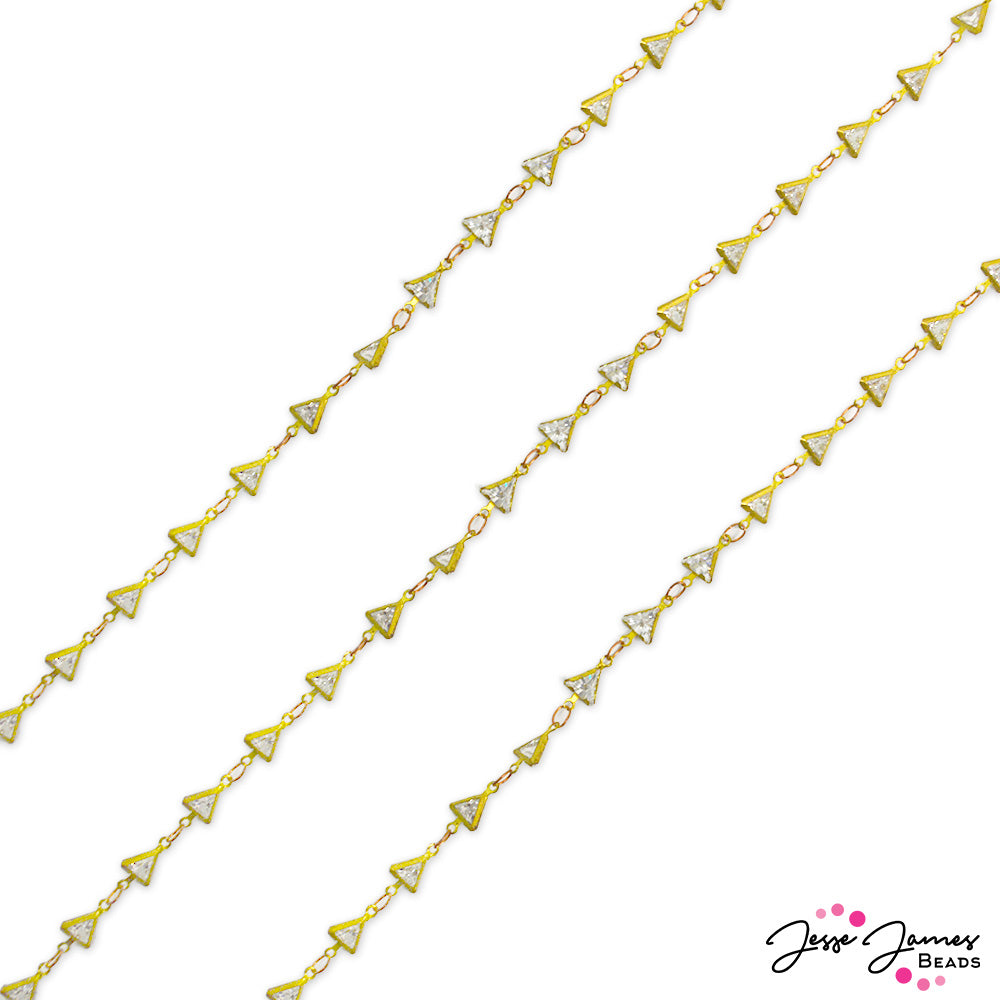 Rhinestone Chain in Aspen Sparkle