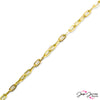 Paperclip chain is the right-now jewelry making must-have. Make any necklace project trendy by adding this fashionable chain. Sold in 1 m lengths. Chain links measure 8.3mm x 4.3 x 1.1