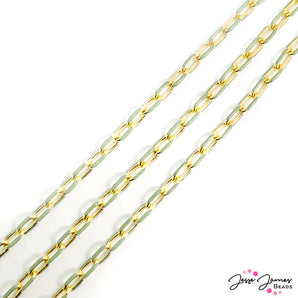 Paperclip Chain in Fresh Pine
