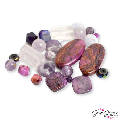 JJB Stone Mystery Bead Bundle in Acai