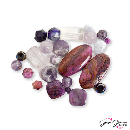 JJB Stone Mystery Bead Bundle in Acai