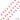 JJB Enamel Dangle Chain in Dreamhouse Pink