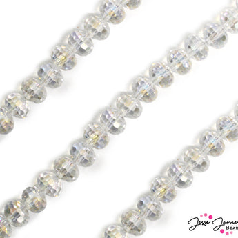 JJB Glass Bead Strand in Captivating Crystal