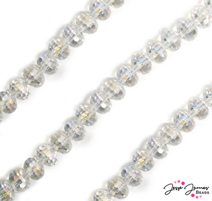 JJB Glass Bead Strand in Captivating Crystal