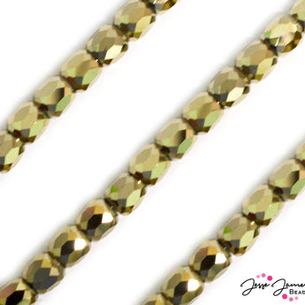 JJB Glass Bead Strand in House of Gold