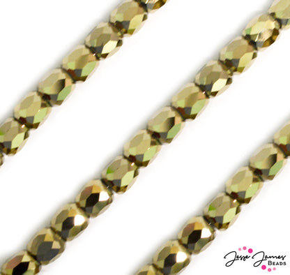 JJB Glass Bead Strand in House of Gold