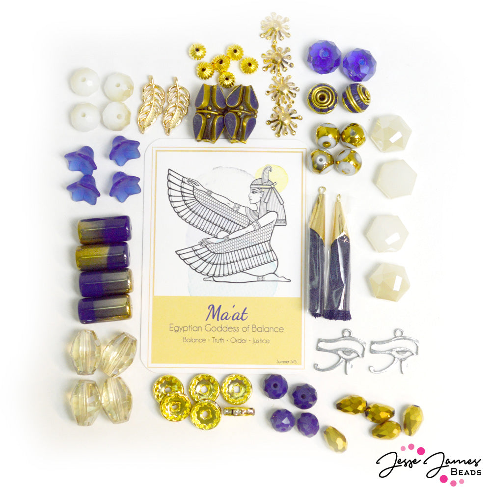 Goddess Inspiration Bead Mix in Ma'at