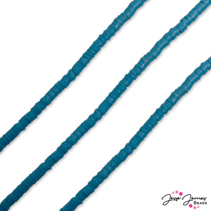 JJB Heishi Bead Strand in Blue Raspberry