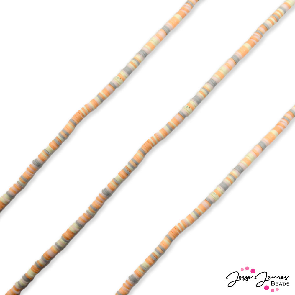 JJB Heishi Bead Strand in Dusk Light