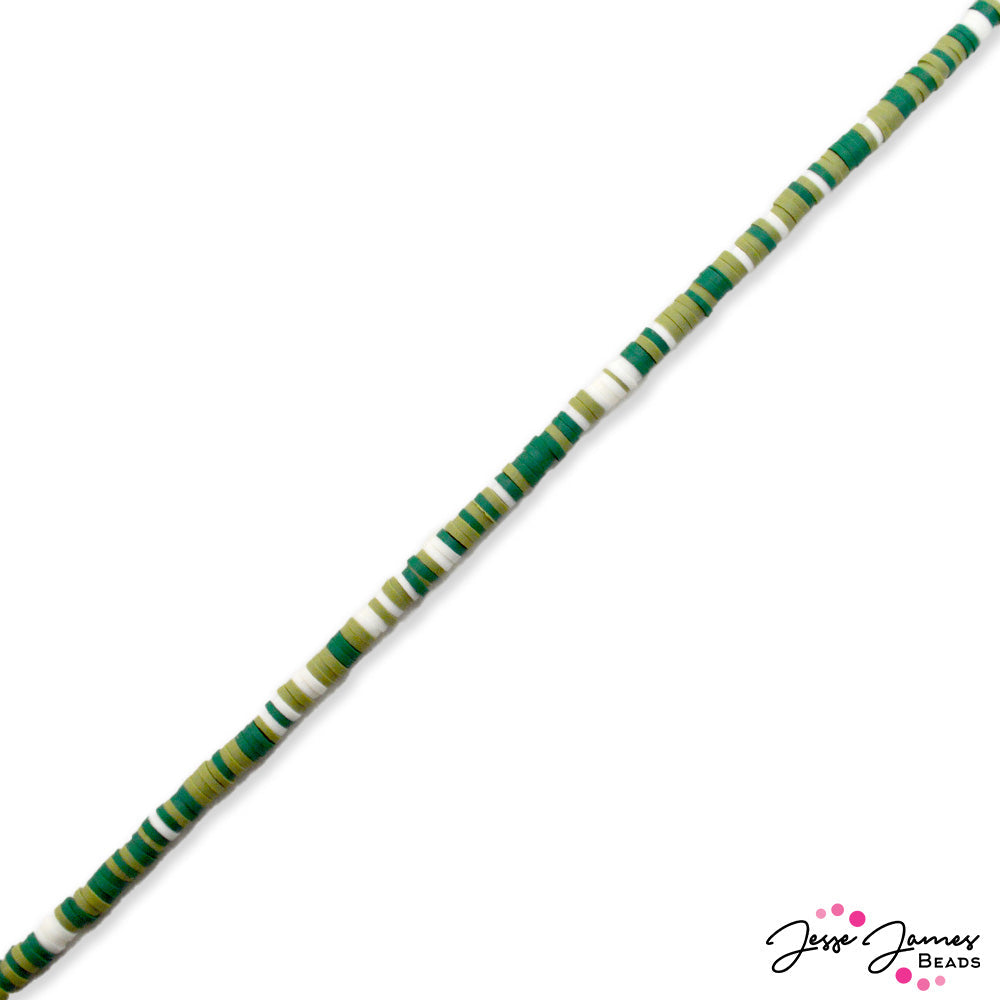 Jesse James Beads heishi bead strand for Jewelry Making and Crafting