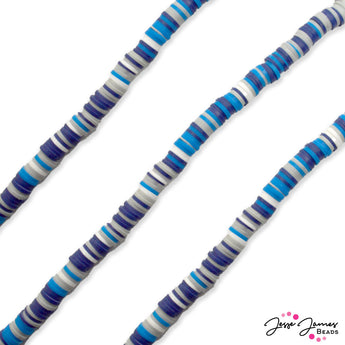 JJB Heishi Bead Strand in Winter Solstice