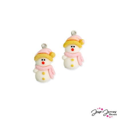 Cozy Up Snomen Charm Pair