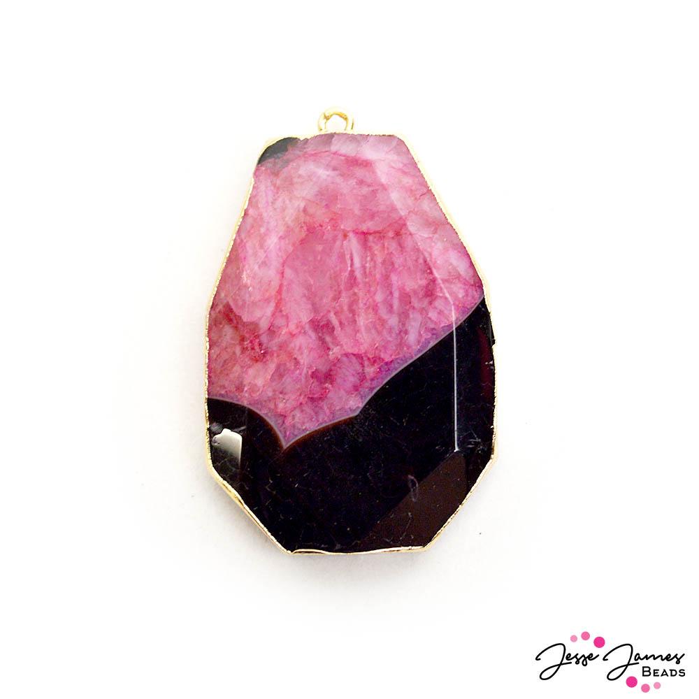 JJB Signature Stone Pendant in Inspiration Agate