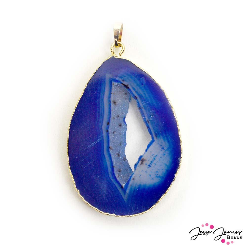 JJB Signature Stone Pendant in Pacific Coast Geode