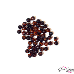 JJB Summer Camp Dakota Stones in Matte Red Tiger Eye 4mm