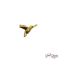 TierraCast Hummingbird Bead in Gold
