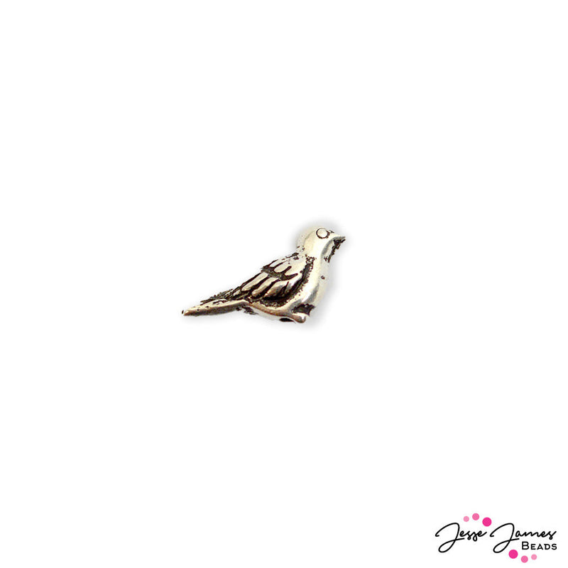 TierraCast Paloma Bird in Silver
