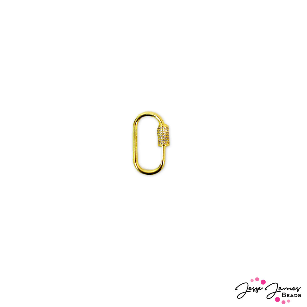 JJB Twist & Lock Clasp in Classic Gold