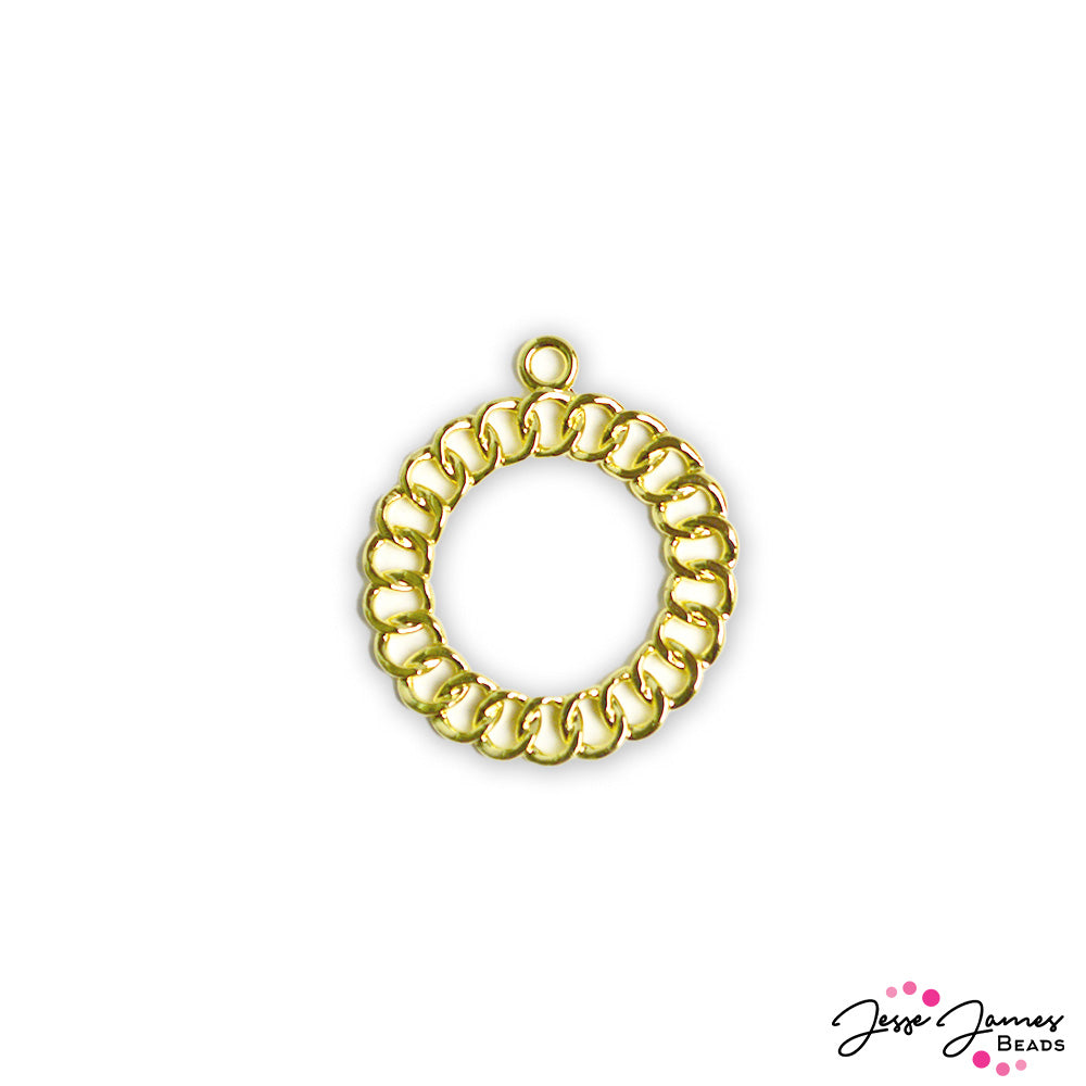 JohnBead Beadwork Finding in Chain Pendant