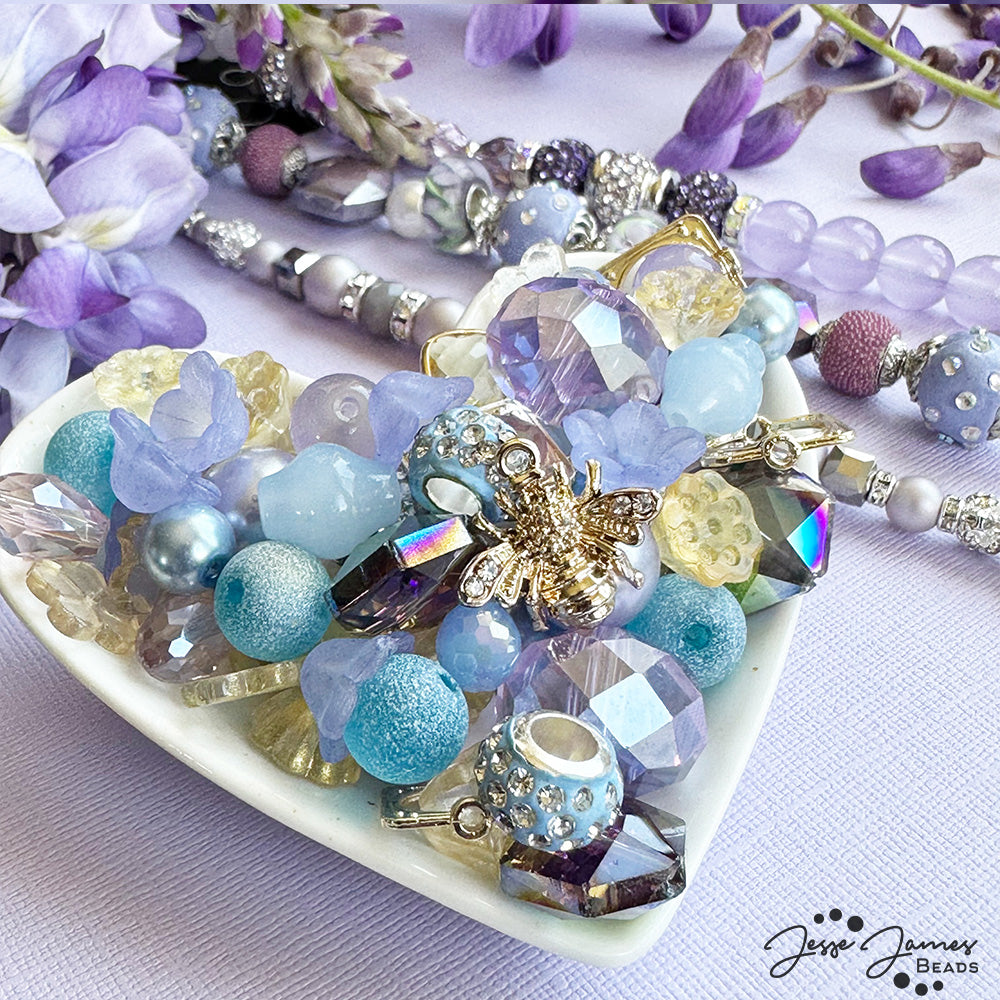 Mega Bead Mix in Lavender Lemonade