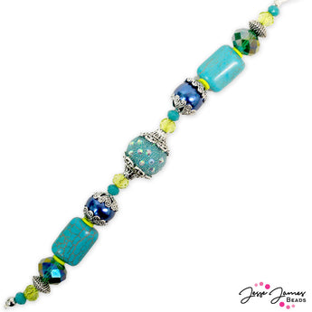 Bead Strand in Pretty AS A Peacock