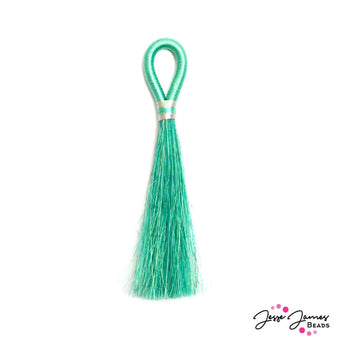 Mane and Magic Horse Hair Tassel in Teal
