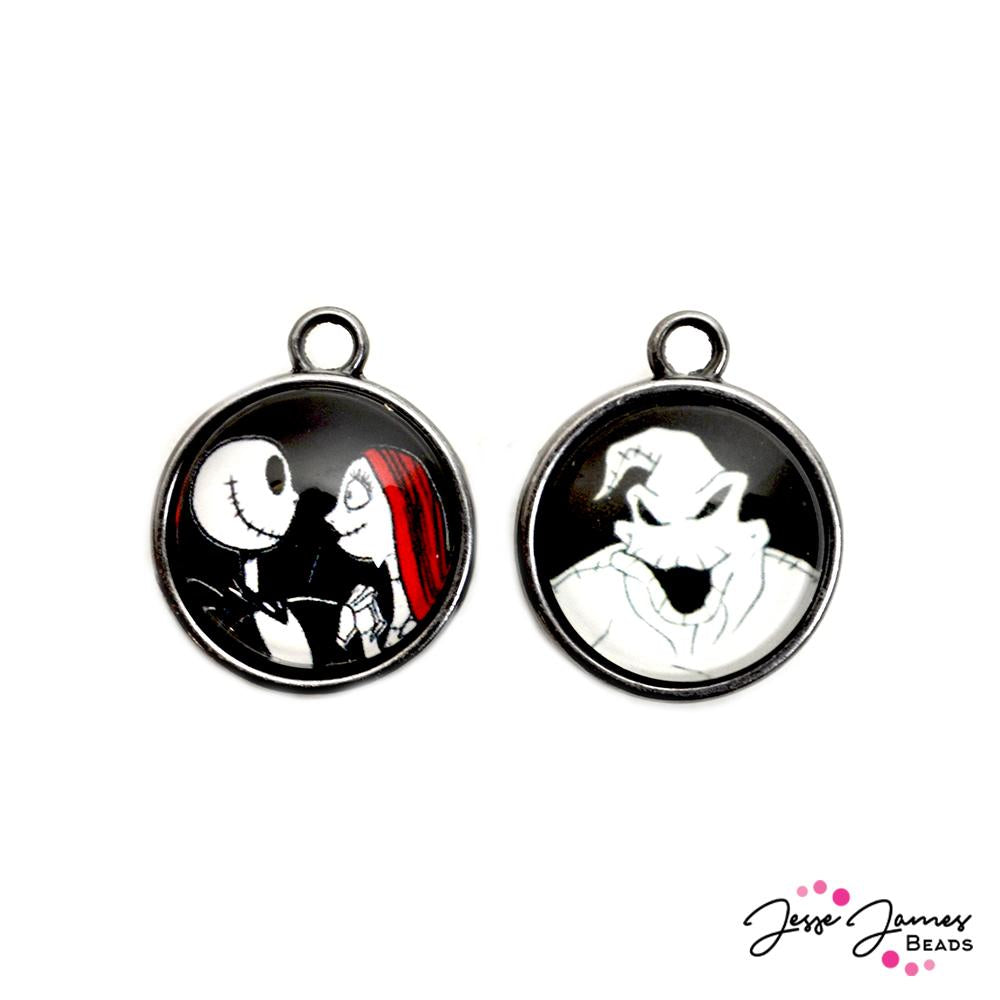 Nightmare Before Christmas Cabochon Duo