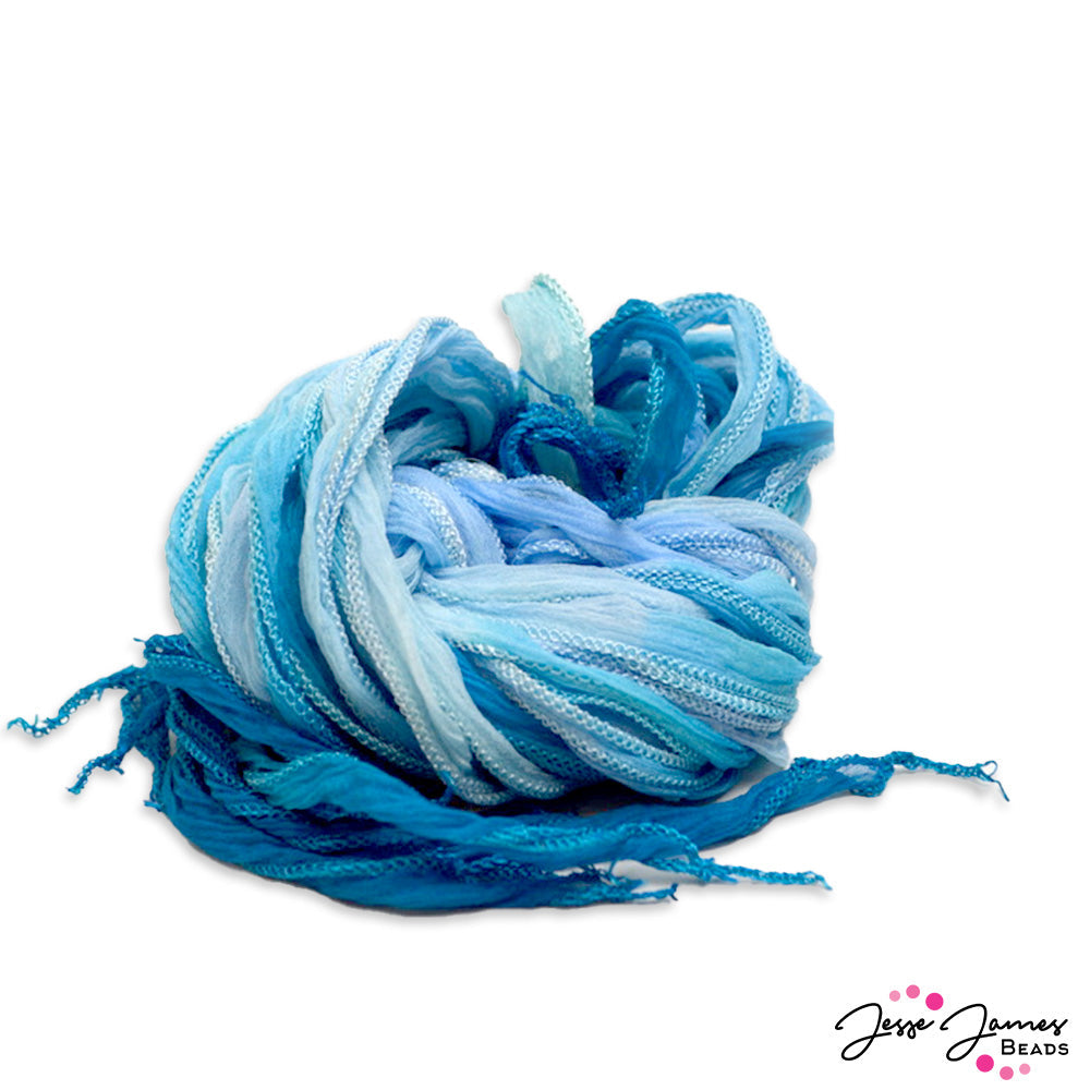 Ombre Fairy Silk in Glacial Waters
