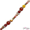 On The Rocks Bead Strand in Bloody Mary